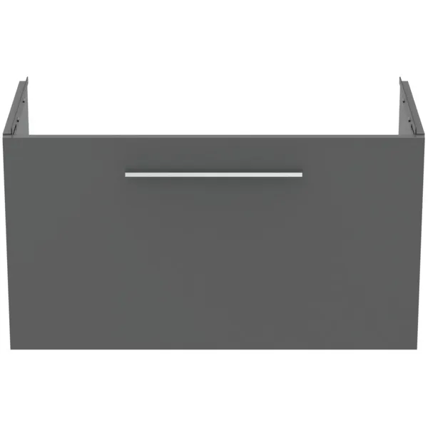 Ideal Standard Waschtischunterschrank „i.lifeS“ 80 × 44 × 37,5 cm Quarzgrau matt