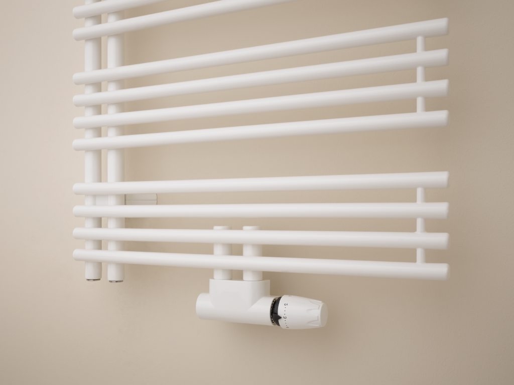 Kermi Design-Heizkörper „Diveo®“ 45 × 132 cm in Weiß (RAL 9016)