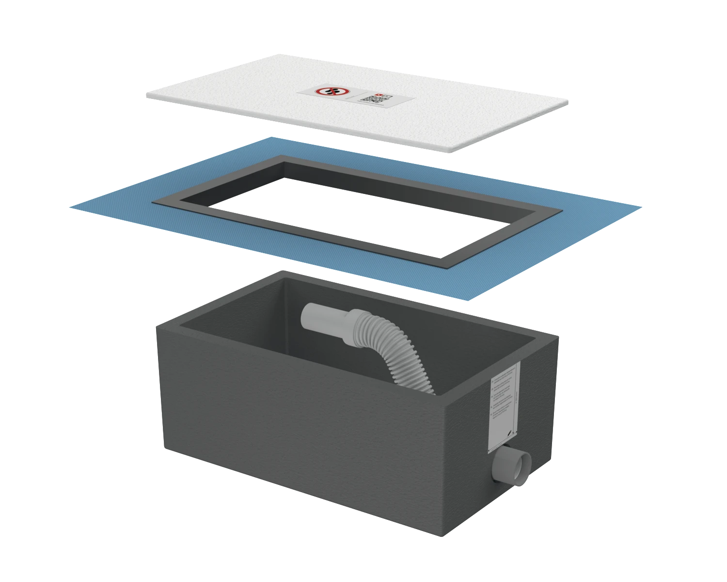 Bette Installationsbox „Easy Connect“ Modell B57