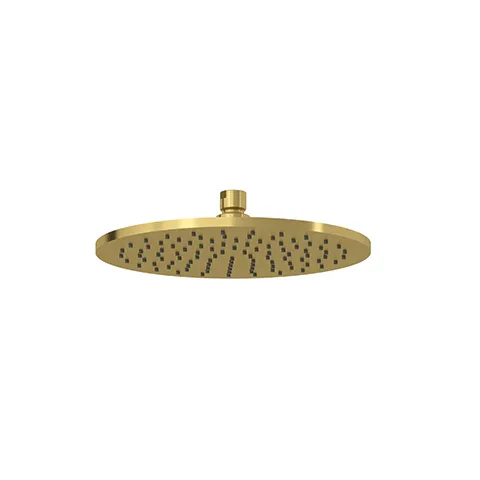 Kludi A-QA Tellerkopfbrause 250 mm flache Ausführung Brushed Gold Kludi A-QA Tellerkopfbrause 250 mm flache Ausführung Brushed Gold