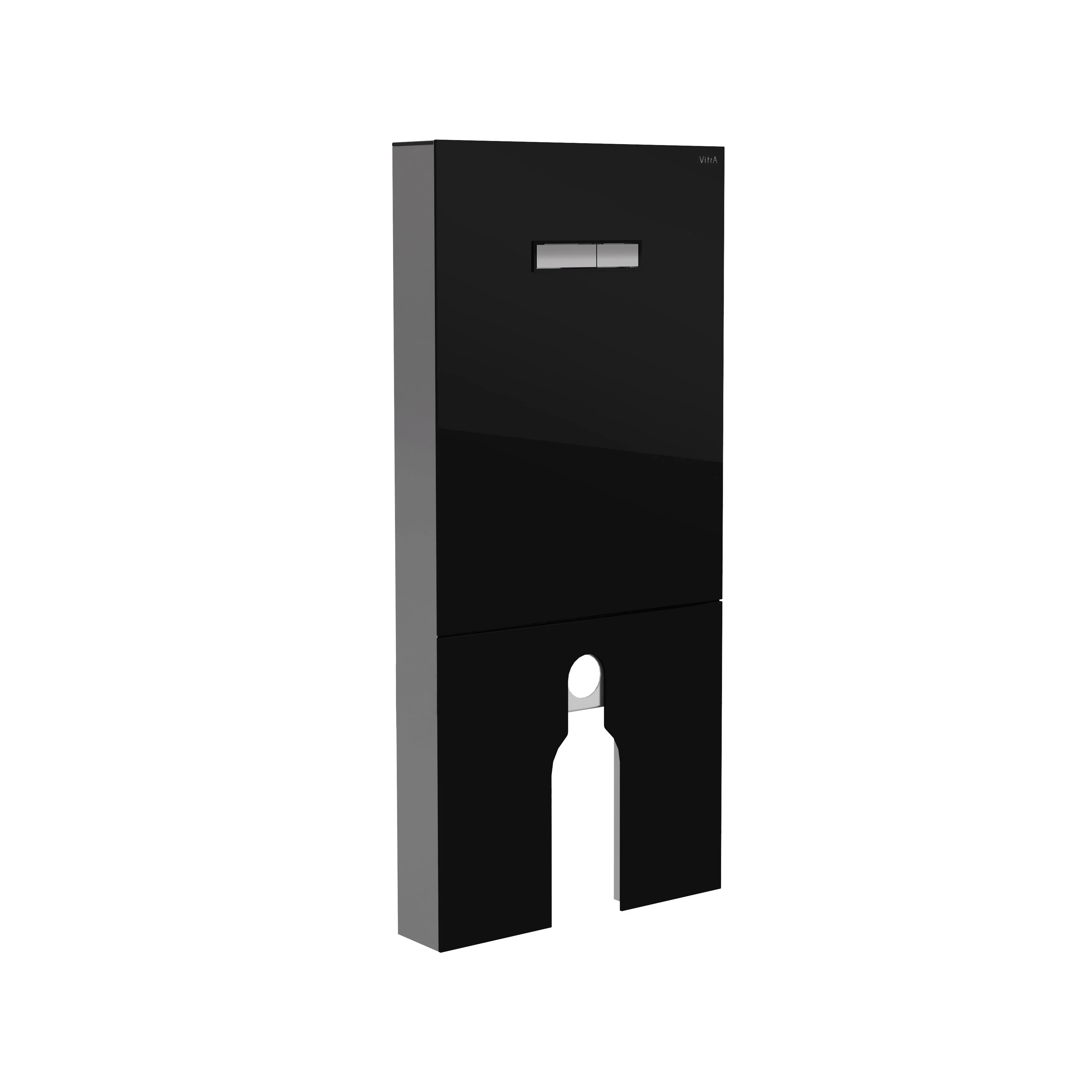 Vitrus Stand-Spülkasten für Stand-WCs mit Glasfront Schwarz Vitrus Stand-Spülkasten für Stand-WCs mit Glasfront Schwarz