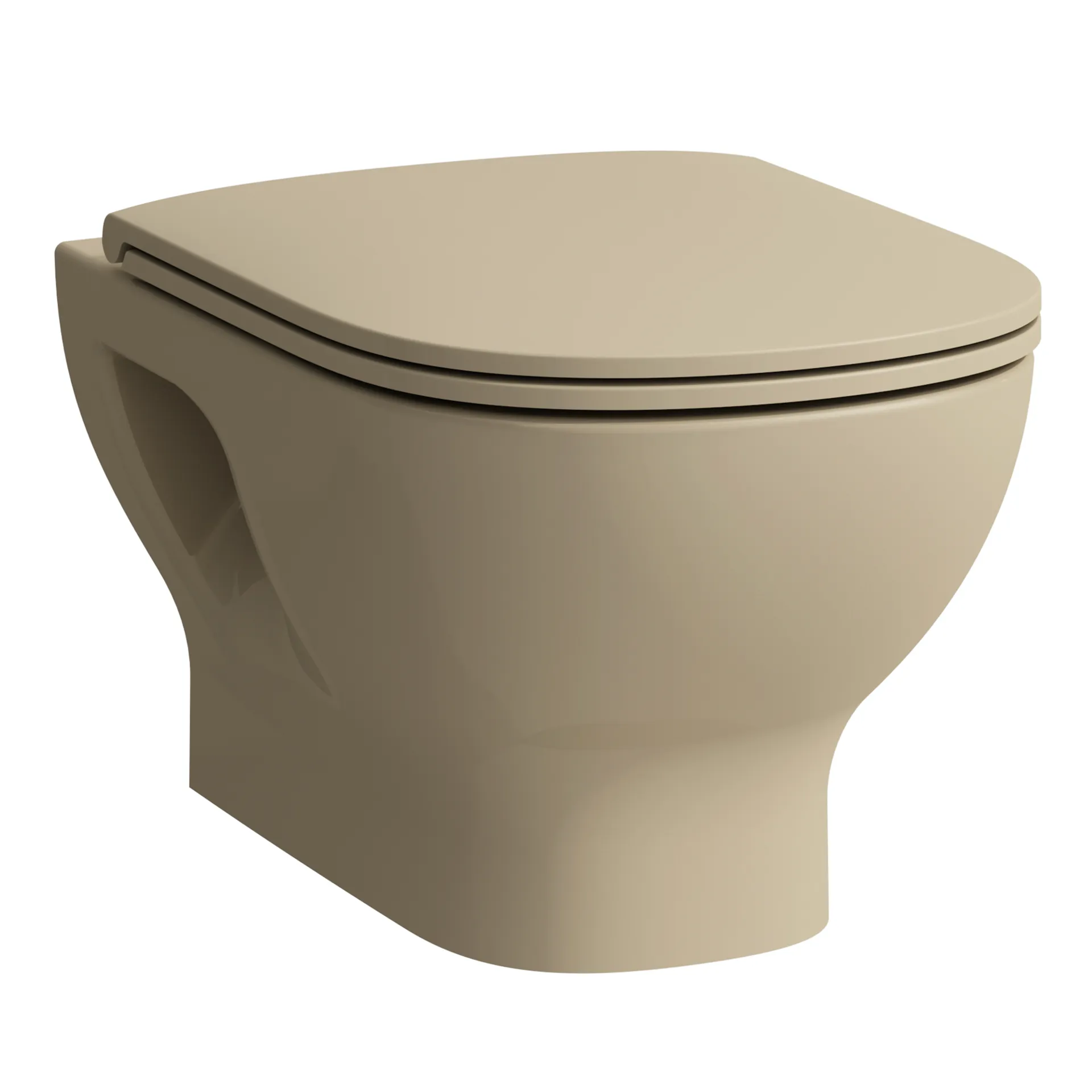Laufen Wand-Tiefspül-WC „Lua“ 360 × 345 × 520 mm in Bahamabeige, ohne Spülrand Laufen Wand-Tiefspül-WC „Lua“ 360 × 345 × 520 mm in Bahamabeige, ohne Spülrand
