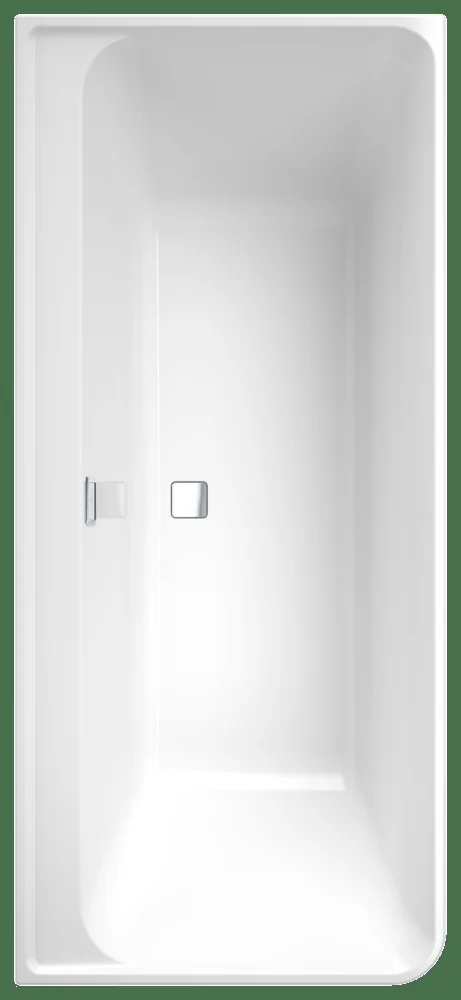 Villeroy & Boch Collaro Badewanne Offset/Raumsparend, weiß