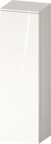 Duravit Halbhochschrank „Qatego“ 40 × 132 × 36 cm Weiß Hochglanz