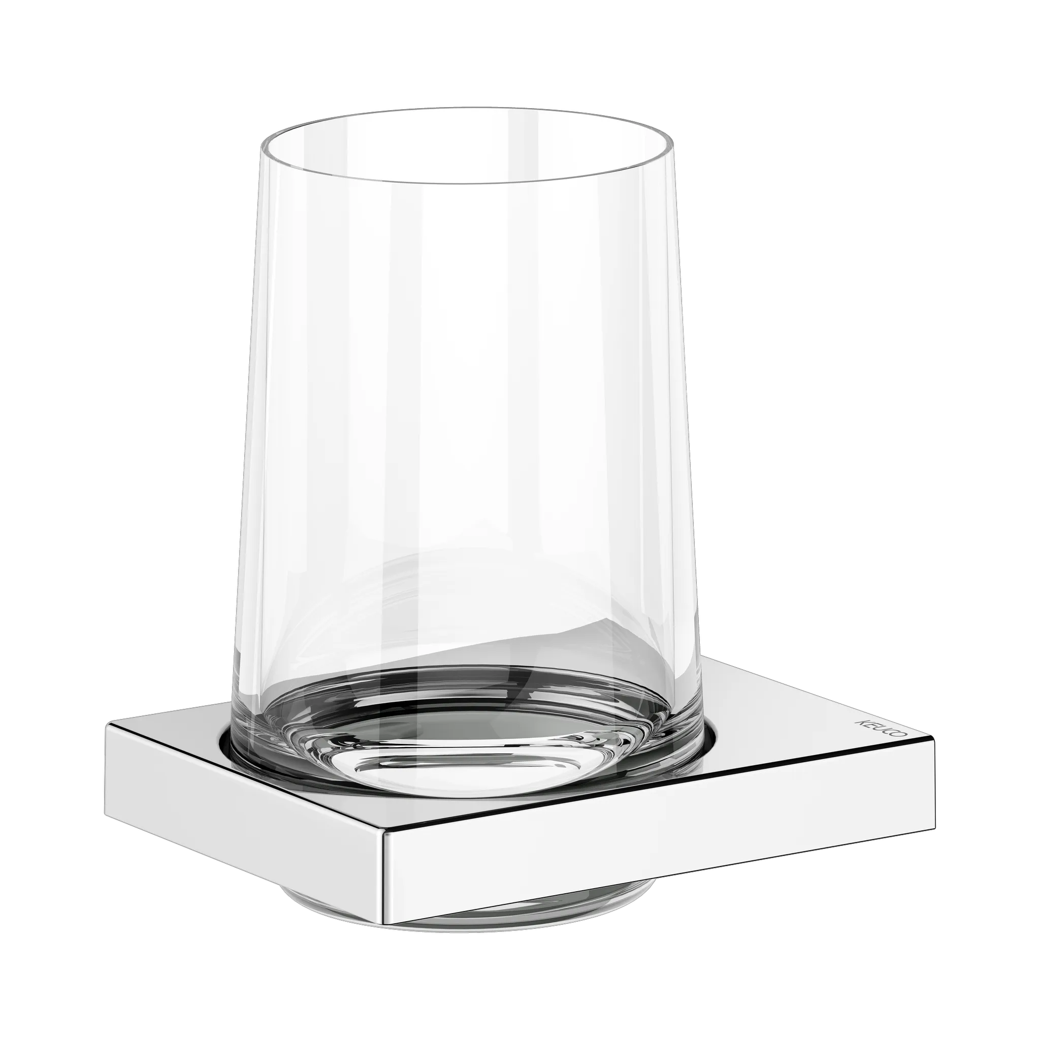 Edition 11 11150019000 Glashalter mit Echtkristall-Glas verchromt
