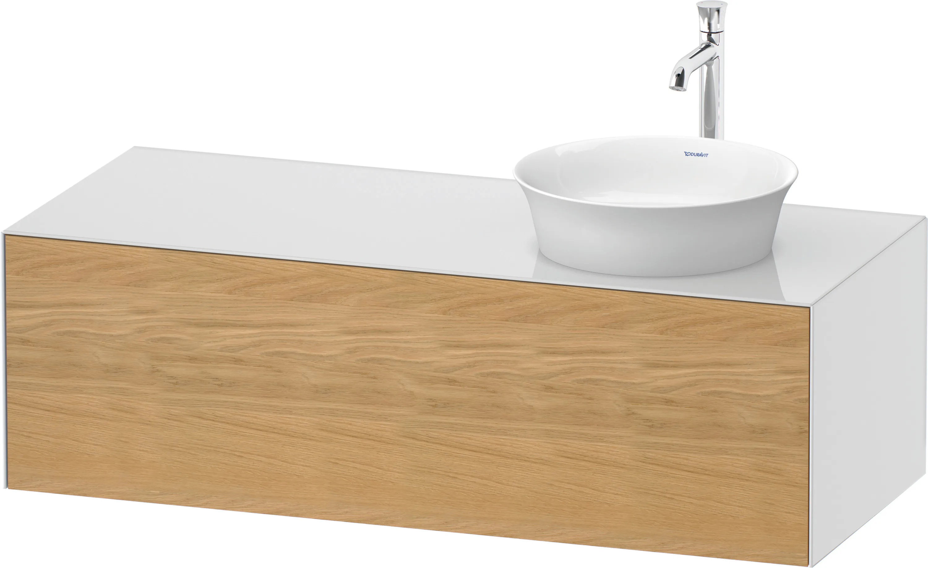 Duravit Waschtischunterschrank wandhängend „White Tulip“ 130 × 40,8 × 55 cm