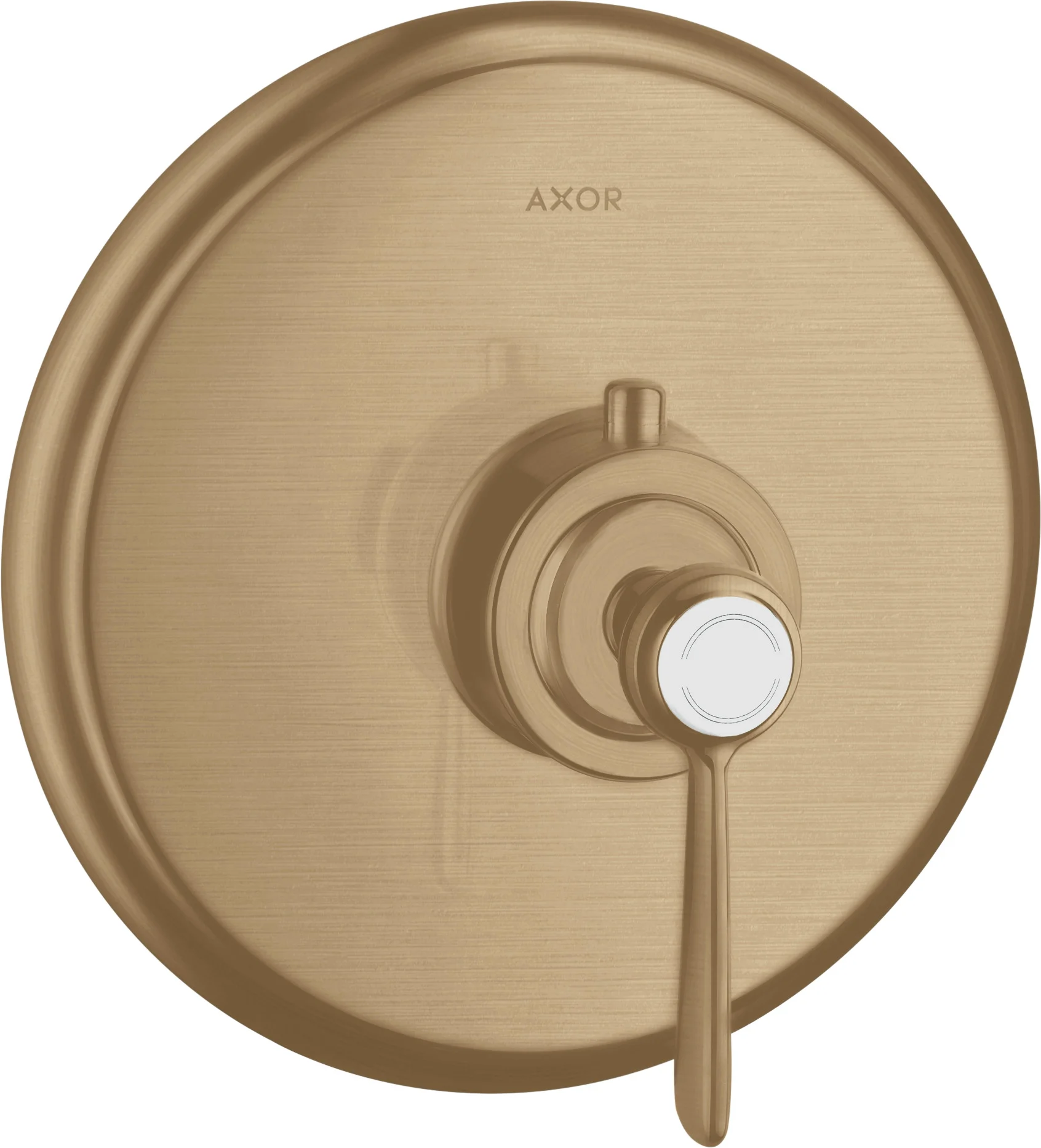 Hansgrohe AXOR Montreux Thermostat Unterputz HighFlow mit Hebelgriff BBR, Brushed Bronze