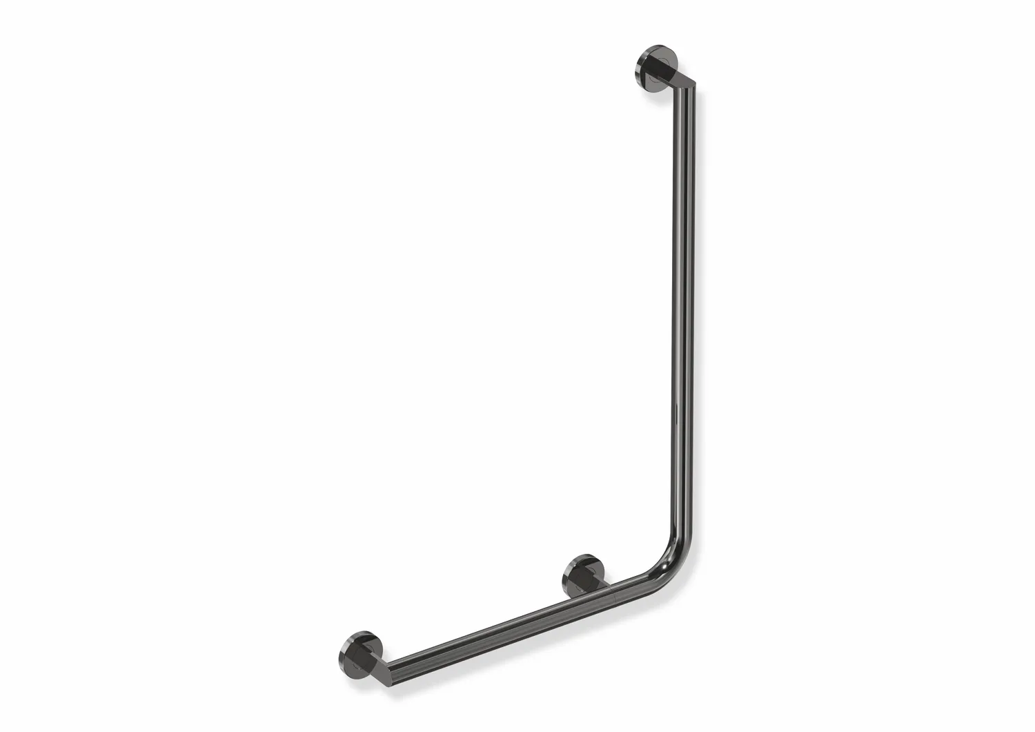 HEWI Winkelgriff System 900, links, PVD schwarzchr glzd HEWI Winkelgriff System 900, links, PVD schwarzchr glzd