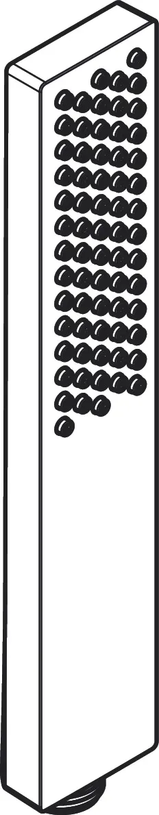 Pulsify E Stabhandbrause 100 1jet EcoSmart Chrom Pulsify E Stabhandbrause 100 1jet EcoSmart Chrom