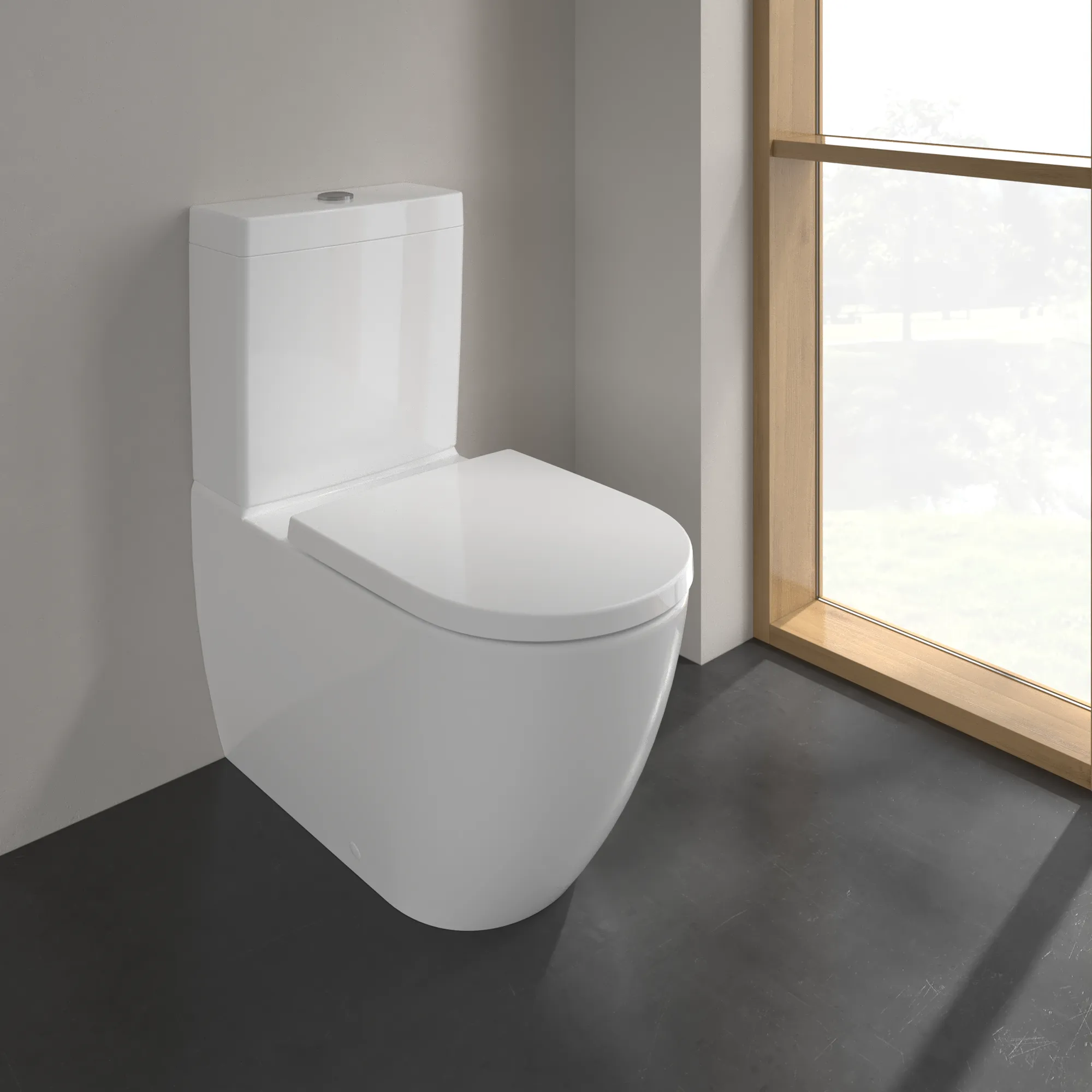 Villeroy & Boch Subway 3.0 Tiefspül-WC spülrandlos, oval, weiß Alpin CeramicPlus, 400x370x710 mm, bodenstehend Villeroy & Boch Subway 3.0 Tiefspül-WC spülrandlos, oval, weiß Alpin CeramicPlus, 400x370x710 mm, bodenstehend