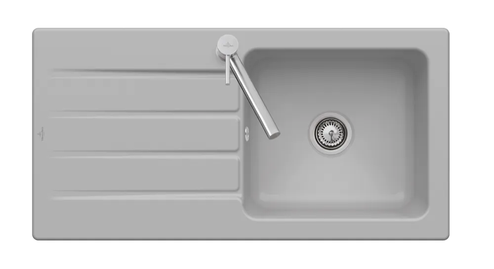 Villeroy & Boch Einbau-Küchenspülbecken „Architectura“ 60 1000 × 510 × 220 mm in Morning Green Villeroy & Boch Einbau-Küchenspülbecken „Architectura“ 60 1000 × 510 × 220 mm in Morning Green