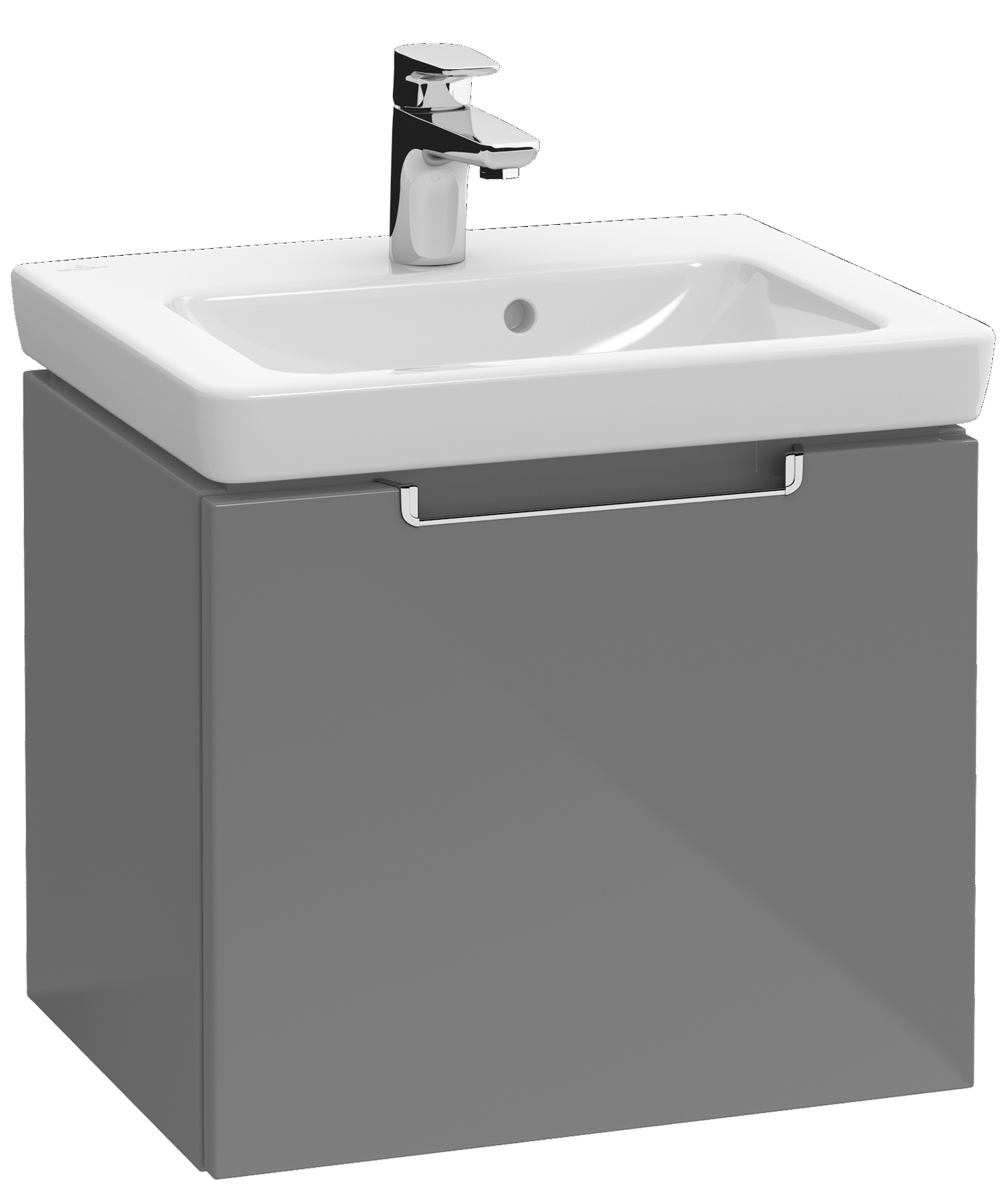 Villeroy & Boch Waschtischunterschrank „Subway 2.0“ für Schrankwaschtisch 44 × 42 × 35,2 cm 1 Schublade, für Waschtischposition mittig, 1 × Accessory Box L 
