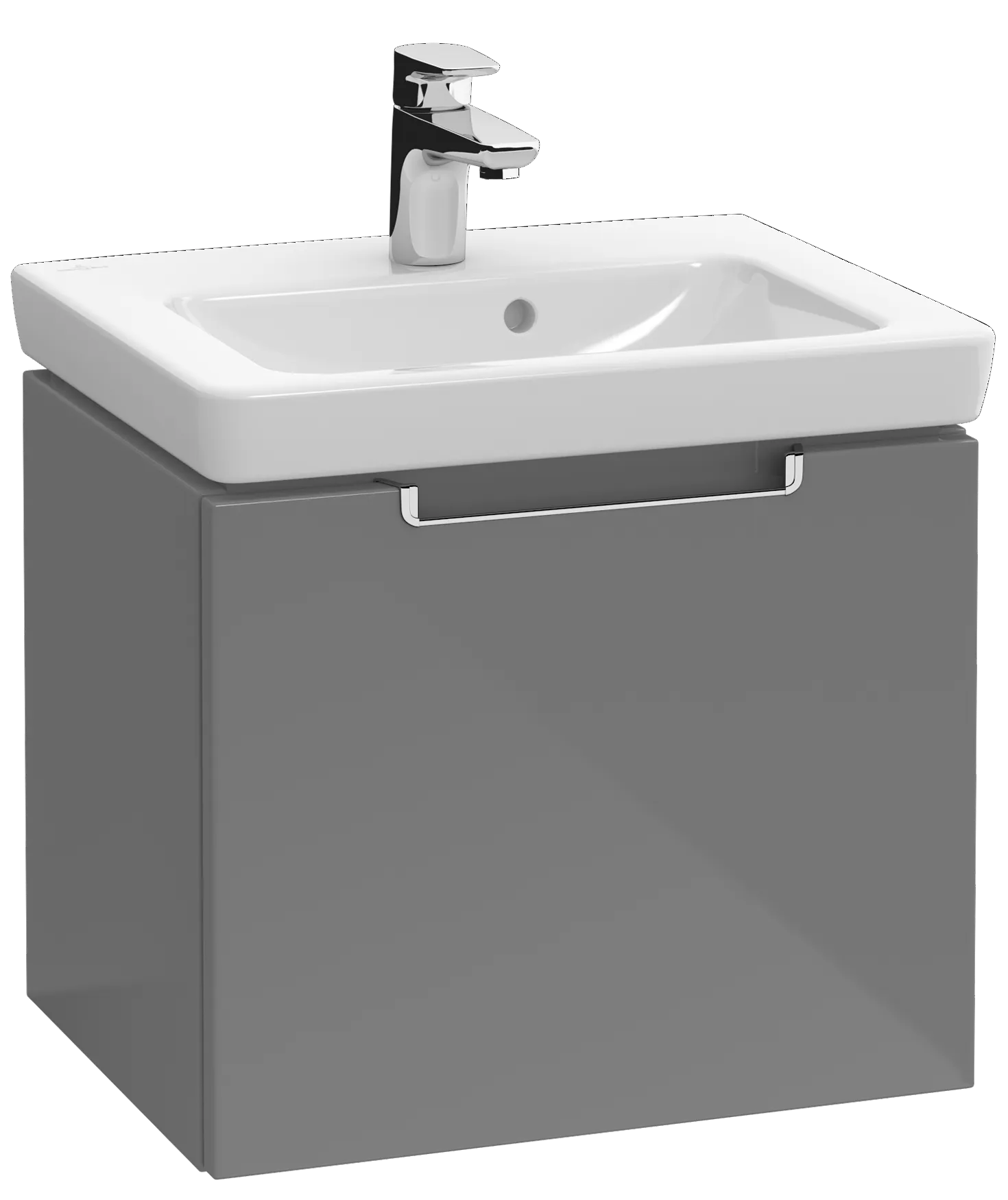 Villeroy & Boch Waschtischunterschrank „Subway 2.0“ 440 × 420 × 352 mm Glossy White, für Becken mittig, ohne Beleuchtung Villeroy & Boch Waschtischunterschrank „Subway 2.0“ 440 × 420 × 352 mm Glossy White, für Becken mittig, ohne Beleuchtung