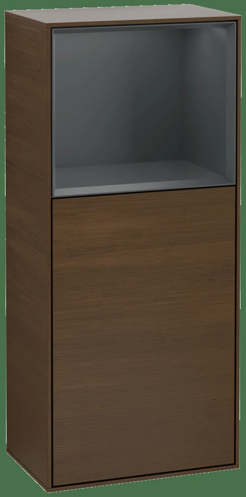 Villeroy & Boch Finion Seitenschrank F51 418x936x270mm walnut veneer midnight blue Villeroy & Boch Finion Seitenschrank F51 418x936x270mm walnut veneer midnight blue