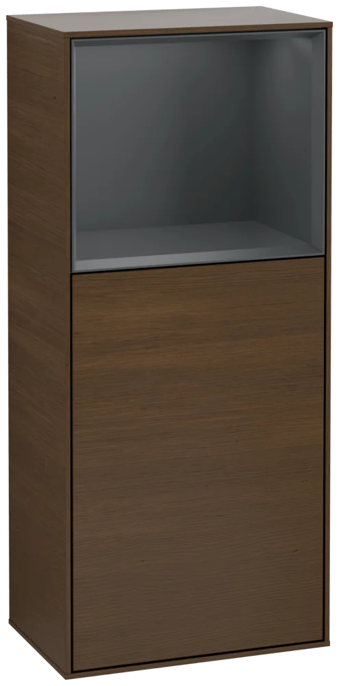 Villeroy & Boch Finion Seitenschrank F51 418x936x270mm walnut veneer midnight blue