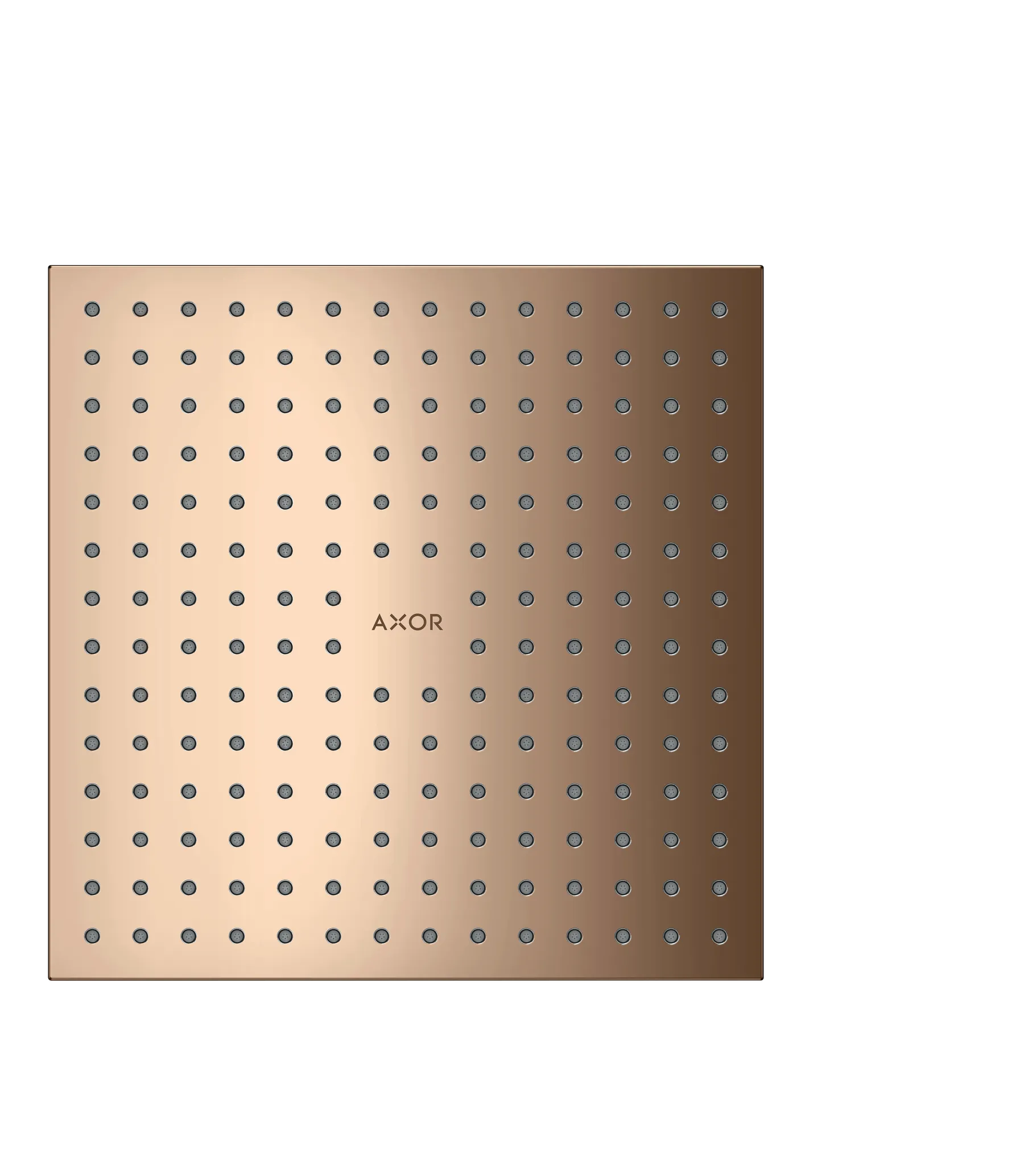 Hansgrohe AXOR ShowerSolutions Kopfbrause 250⁄250 1jet, Polished Red Gold