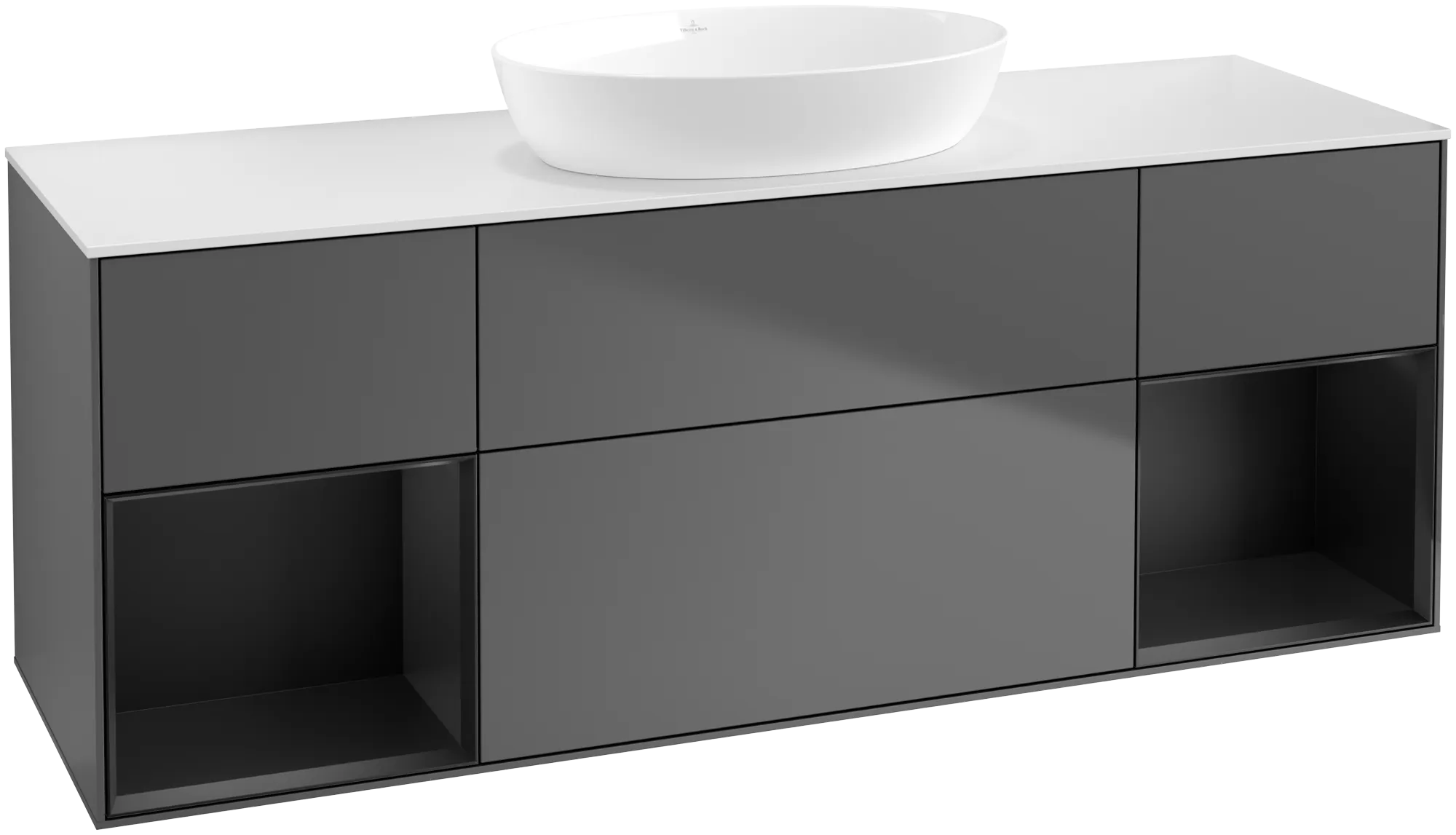 Villeroy & Boch Finion Waschbeckenunterschrank FD0 1600x603x501mm anthrazit