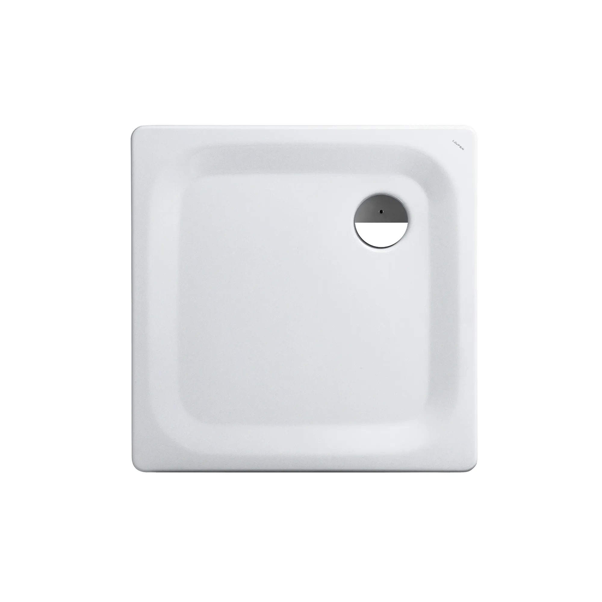 Laufen Duschwanne „PLATINA“ 800 × 800 mm mit Antislip, in Weiß