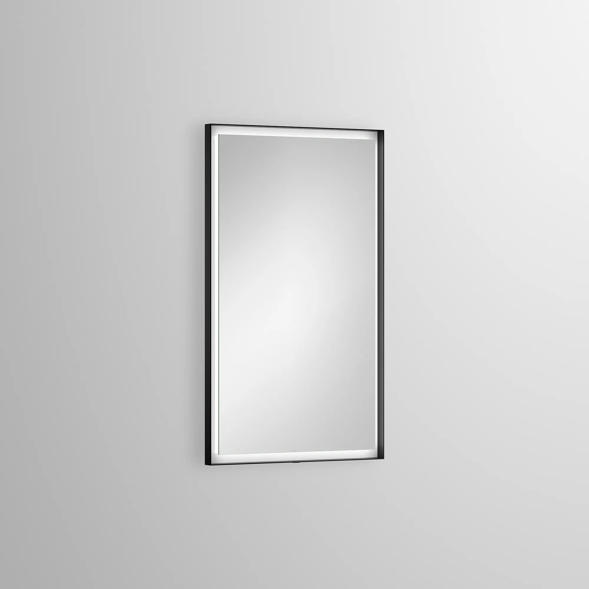 Alape Spiegel „Designspiegel“ 600 × 1000 mm in Mattschwarz