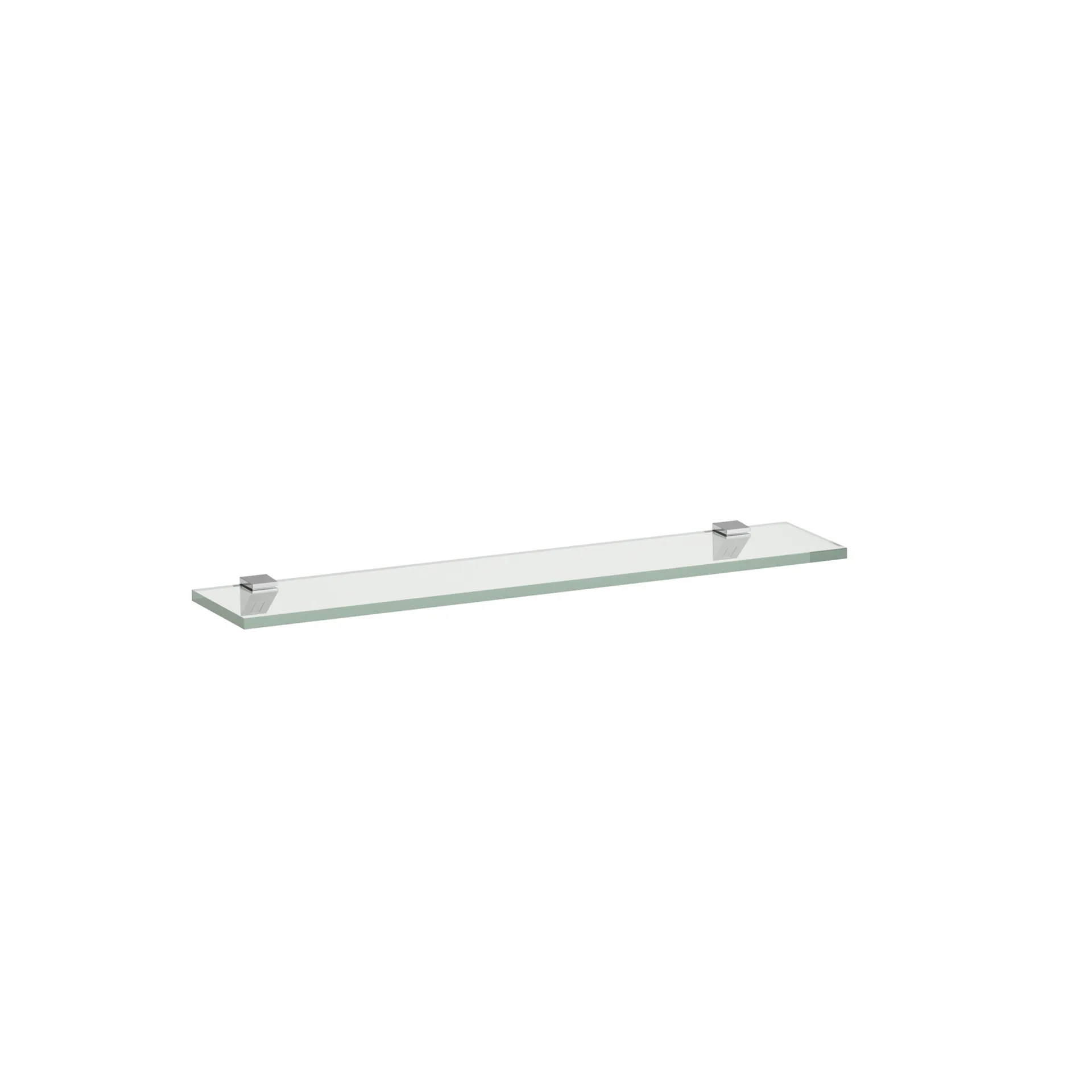 Glasablage FRAME 25 120x600x10 mit 2 Wandbefestigungen silbereloxiert Glasablage FRAME 25 120x600x10 mit 2 Wandbefestigungen silbereloxiert