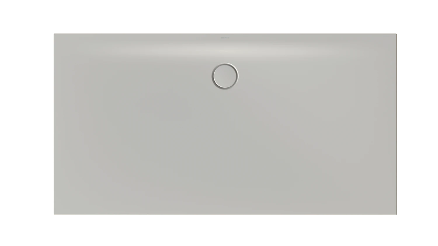 Bette rechteck Duschwanne „BetteFloor Side“ 1700 × 900 mm ohne Oberflächenbeschichtung, mit BetteGlasur Plus, ohne Wannenträger, in Dust