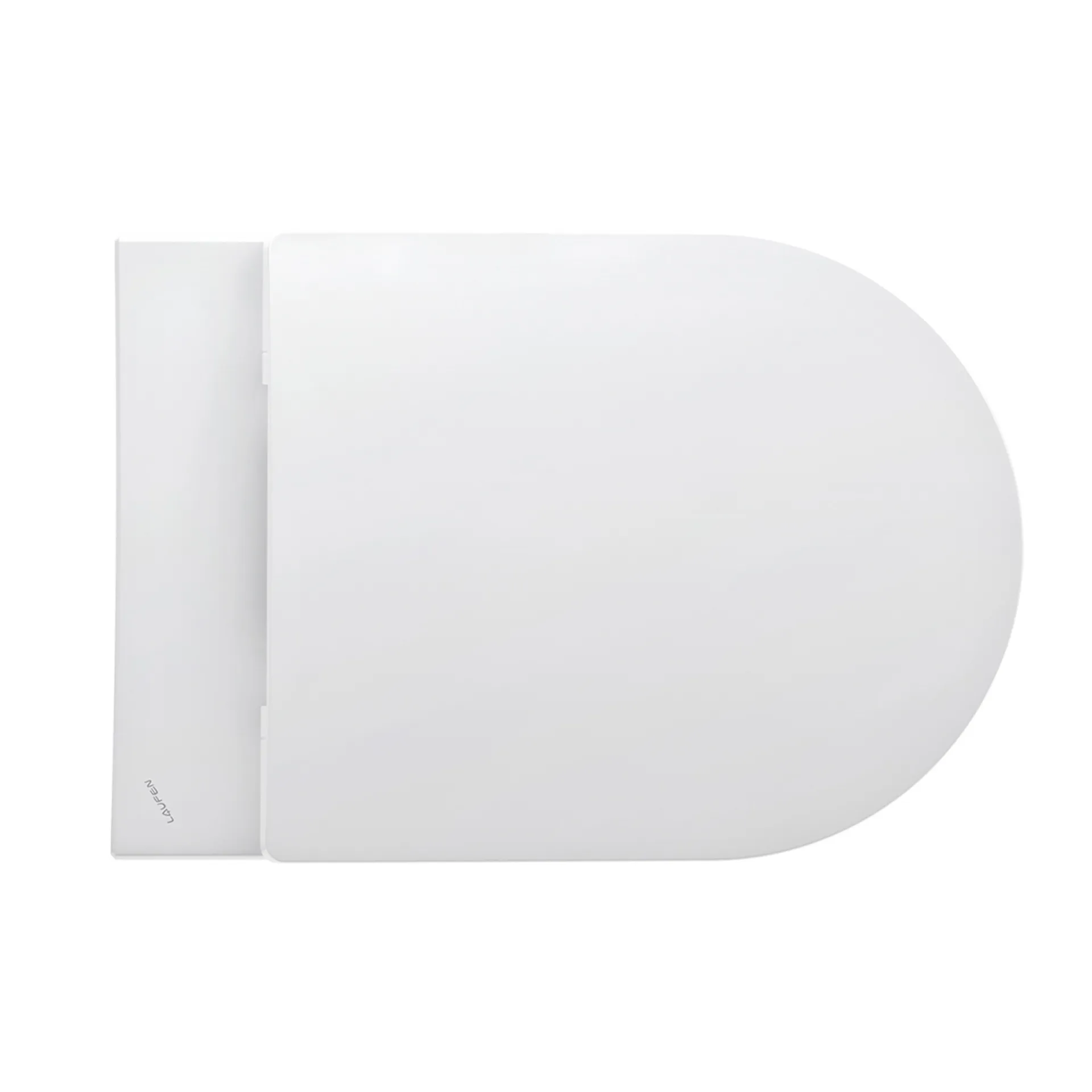 Tiefspül-WC wandhängend+Sitz PRO Pack 530x365x350 spülrandlos weiß