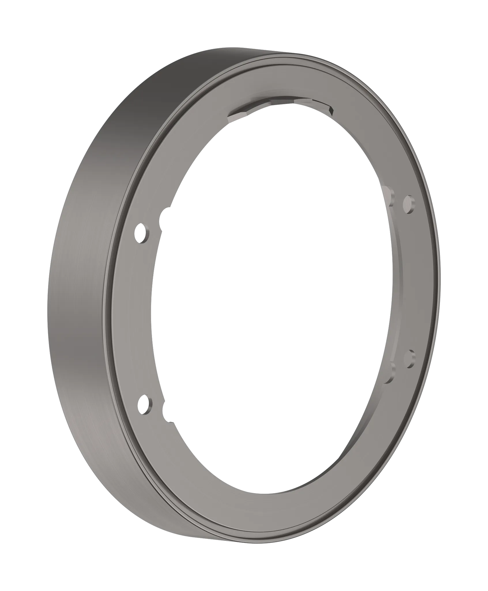 Hansgrohe Verlängerungsrosette für iBox, Brushed Black Chrome, Durchmesser 150 mm, Verlängerung 22 mm Hansgrohe Verlängerungsrosette für iBox, Brushed Black Chrome, Durchmesser 150 mm, Verlängerung 22 mm
