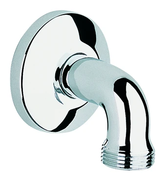 Anschlusswinkel 12063, Außengewinde, 1/2'' x 3/4'', Schubrosette, für Vertica-Batterien, chrom