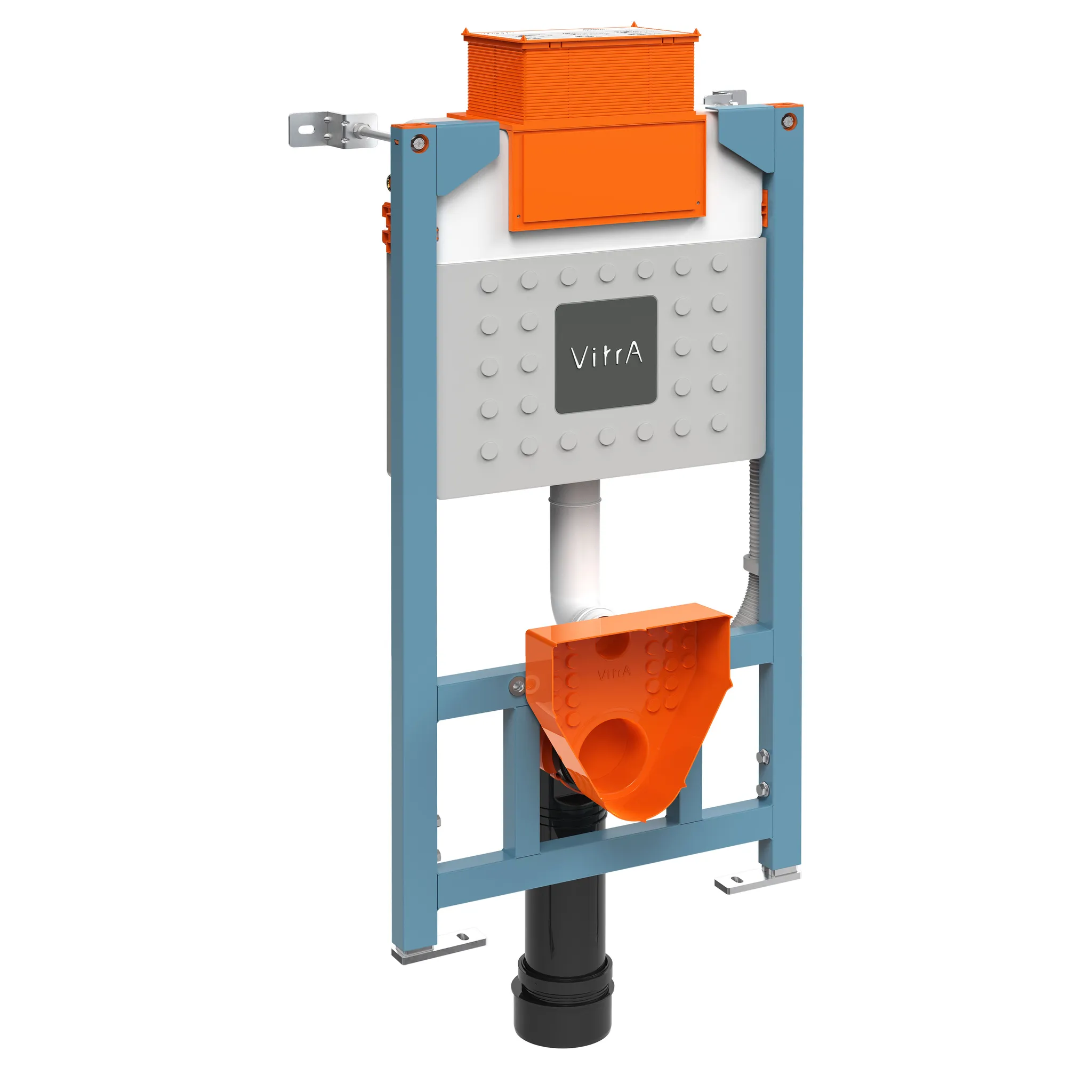 VitrA V-Fix Unterputzspülkasten-Modul für Wand-WCs und Wand-Dusch-WCs Rahmenhöhe 98 cm