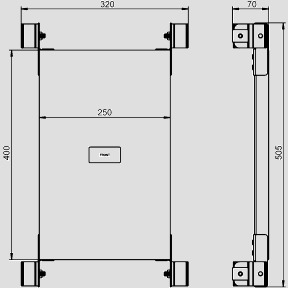 SANIT Modul 996 für Griff- und Haltesysteme