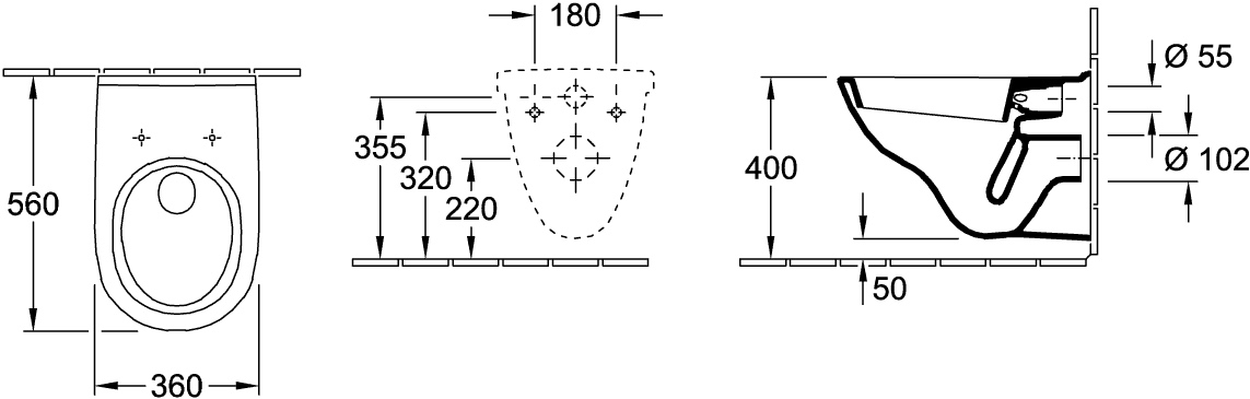 Set-Wand-WC, Betätigungsplatte, Vorwandelement und Schallschutz Set-Wand-WC, Betätigungsplatte, Vorwandelement und Schallschutz