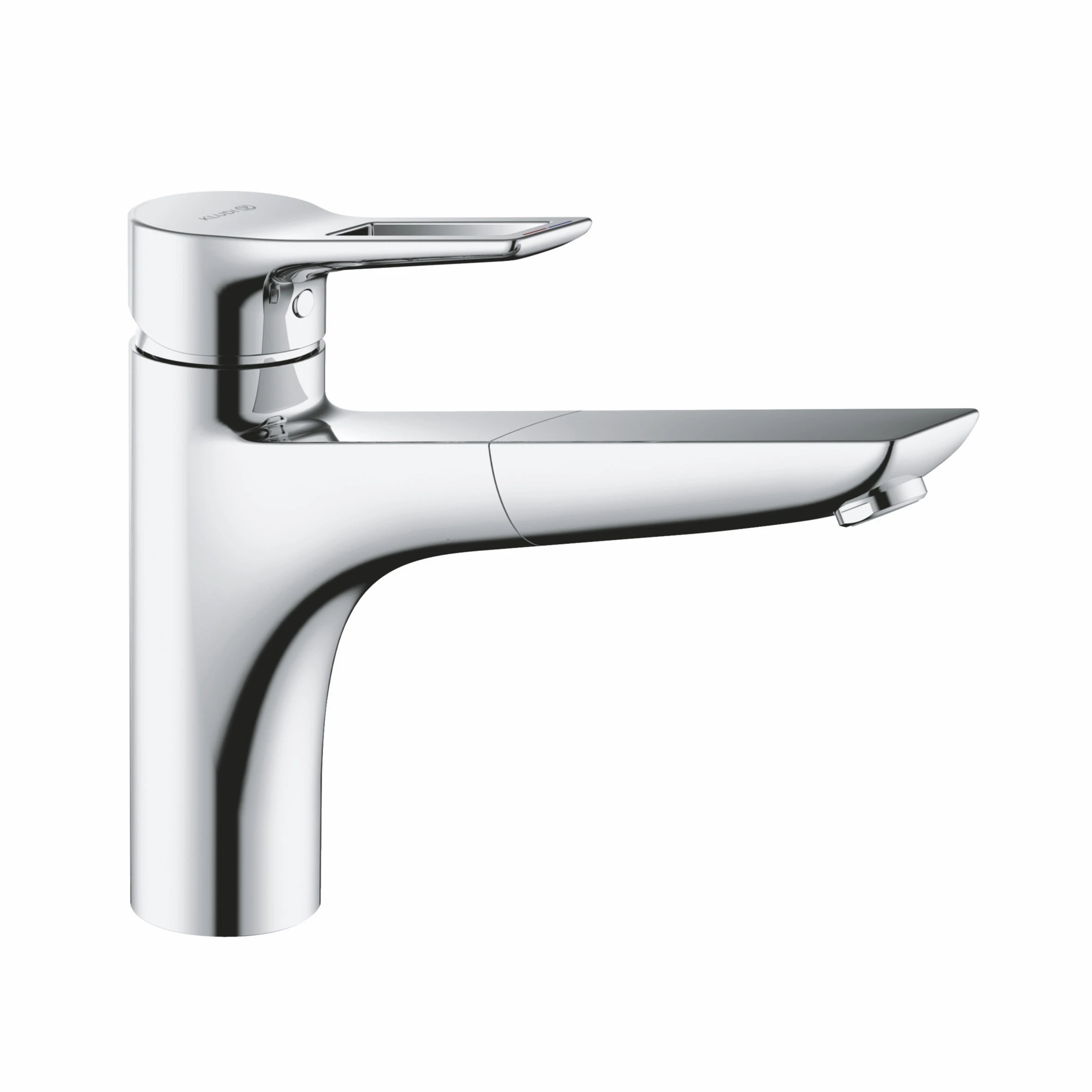 Kludi MIX Spültisch-Einhandmischer DN 15, chrom, herausziehbarer Auslauf, schwenkbar (110°), Keramik-Kartusche mit Heißwasserbegrenzung, Einlochmontage – Kludi GmbH & Co KG Kludi MIX Spültisch-Einhandmischer DN 15, chrom, herausziehbarer Auslauf, schwenkbar (110°), Keramik-Kartusche mit Heißwasserbegrenzung, Einlochmontage – Kludi GmbH & Co KG