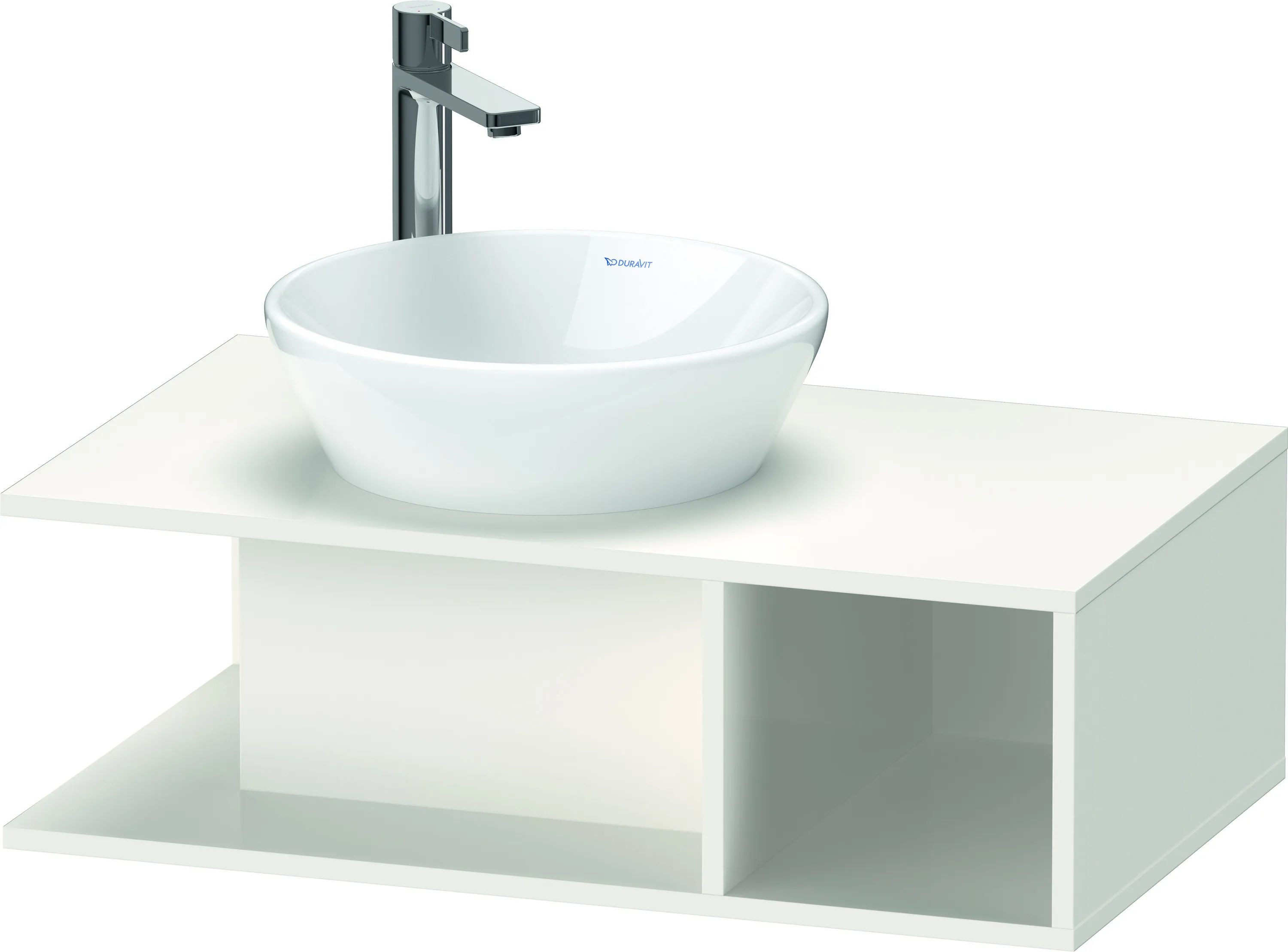 Duravit Waschtischunterschrank wandhängend „D-Neo“ 80 × 26 × 48 cm Weiß Hochglanz Duravit Waschtischunterschrank wandhängend „D-Neo“ 80 × 26 × 48 cm Weiß Hochglanz