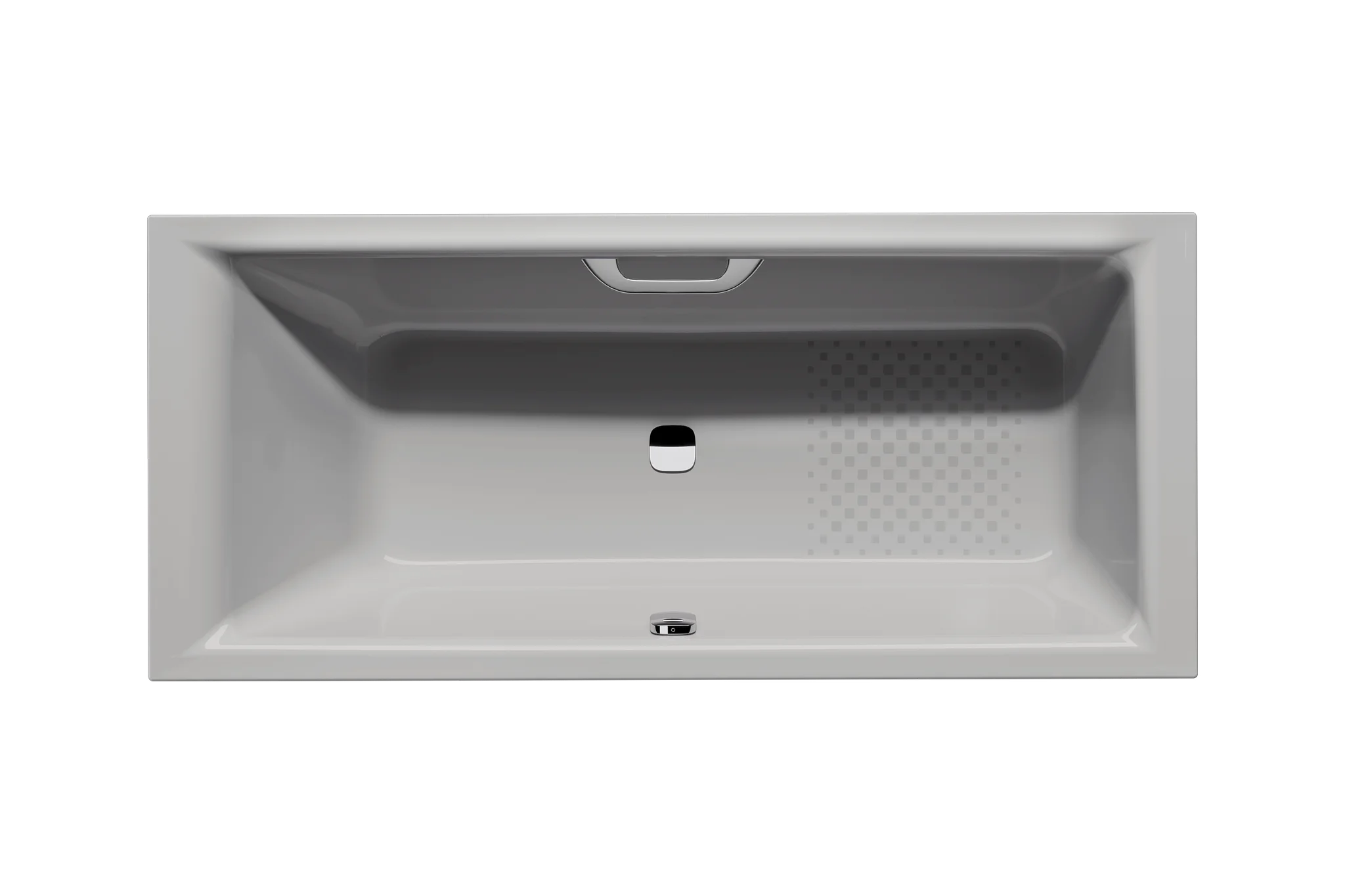 Kaldewei PURO NEXT COMBI Badewanne, 1600x700 mm, manhattan, mit Griffloch, Antislip