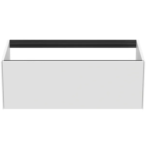 Ideal Standard Waschtischunterschrank Conca, 1 Auszug, ohne Platte, 1000x505x360mm, Weiß