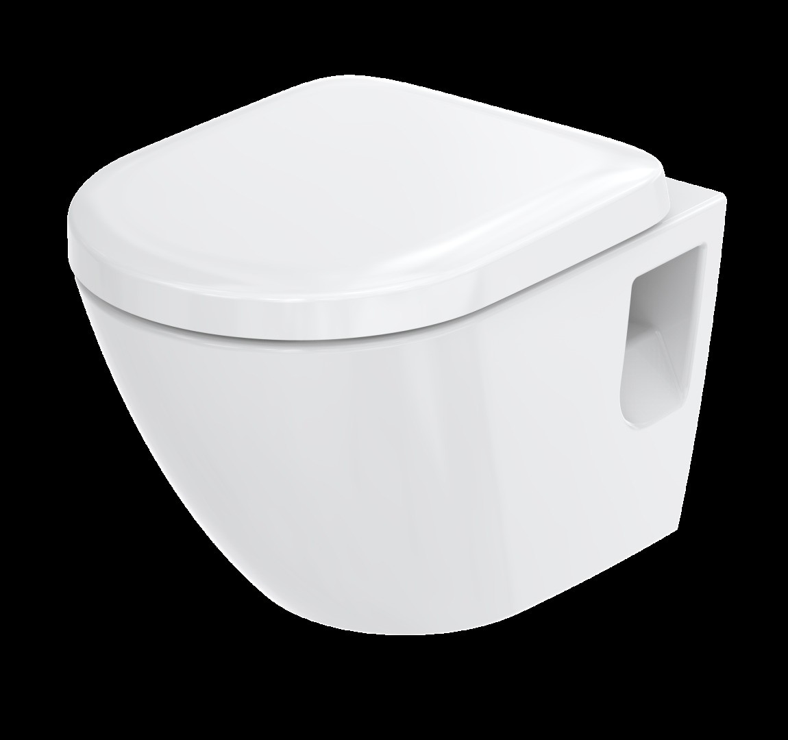 Toto WC-Sitz mit Absenkautomatik „NC“ 387 × 471 × 60 mm in weiß Toto WC-Sitz mit Absenkautomatik „NC“ 387 × 471 × 60 mm in weiß