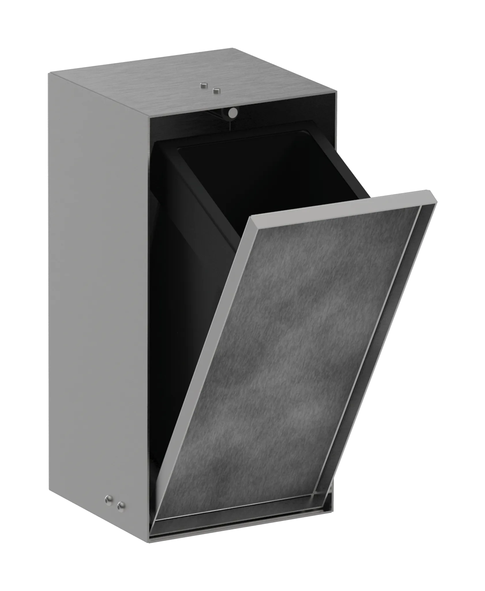 Hansgrohe XtraStoris Rock Einbau Abfalleimer mit befliesbarer Tür 300⁄150⁄140, Edelstahl gebürstet Hansgrohe XtraStoris Rock Einbau Abfalleimer mit befliesbarer Tür 300⁄150⁄140, Edelstahl gebürstet