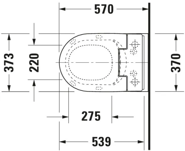 Duravit WC-Sitz mit Unterdusche (elektrisch) „SensoWash® Slim“