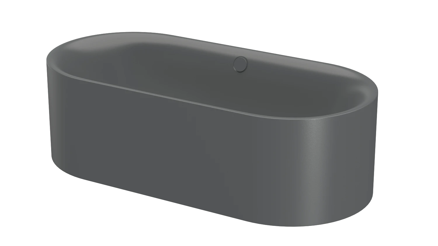 Bette oval Badewanne „BetteLux Oval Silhouette“ 190 × 90 cm in Raven Bette oval Badewanne „BetteLux Oval Silhouette“ 190 × 90 cm in Raven