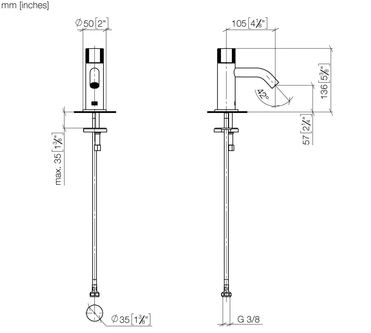 DO Standventil Kaltwasser Meta 17500660 chrom DO Standventil Kaltwasser Meta 17500660 chrom