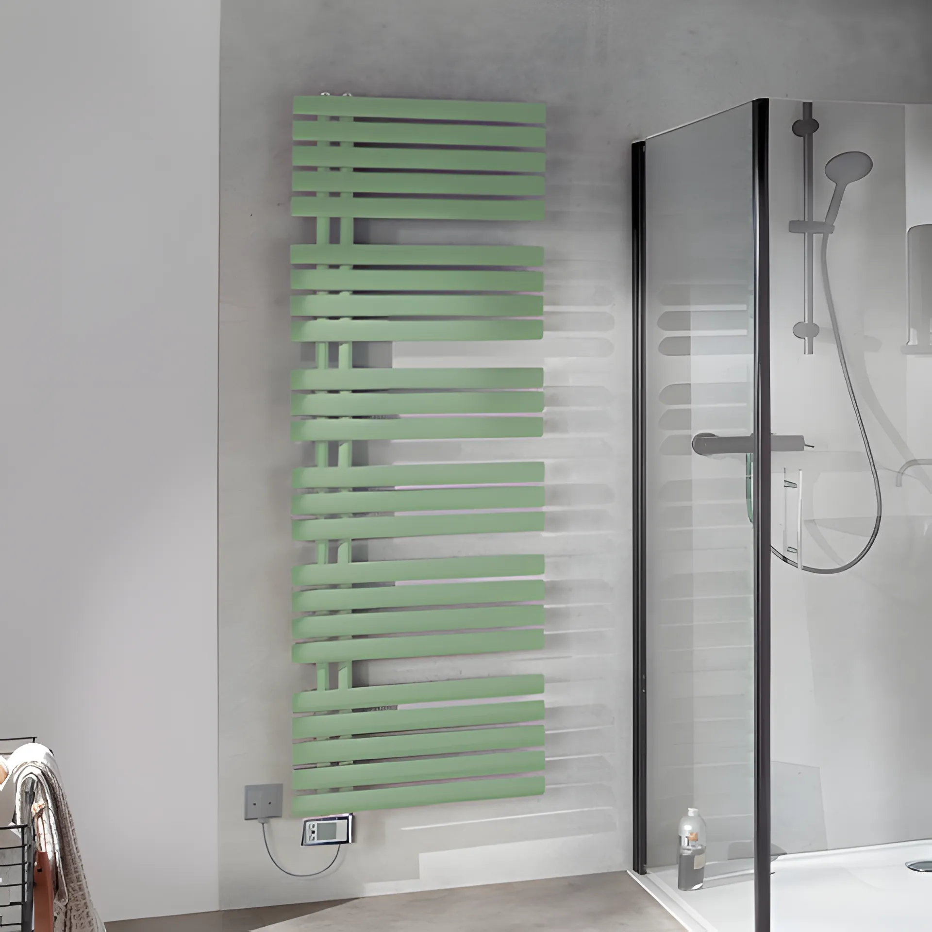 BEMM Design-Elektroheizkörper „Ellipsis B E“ 60 × 125,5 cm in Weißperlmetallic BEMM Design-Elektroheizkörper „Ellipsis B E“ 60 × 125,5 cm in Weißperlmetallic