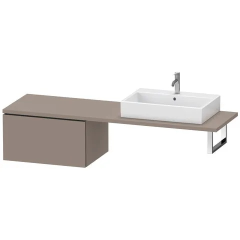 Duravit Unterschrank für Konsole „L-Cube“ 72 × 40 × 54,7 cm Basalt Matt