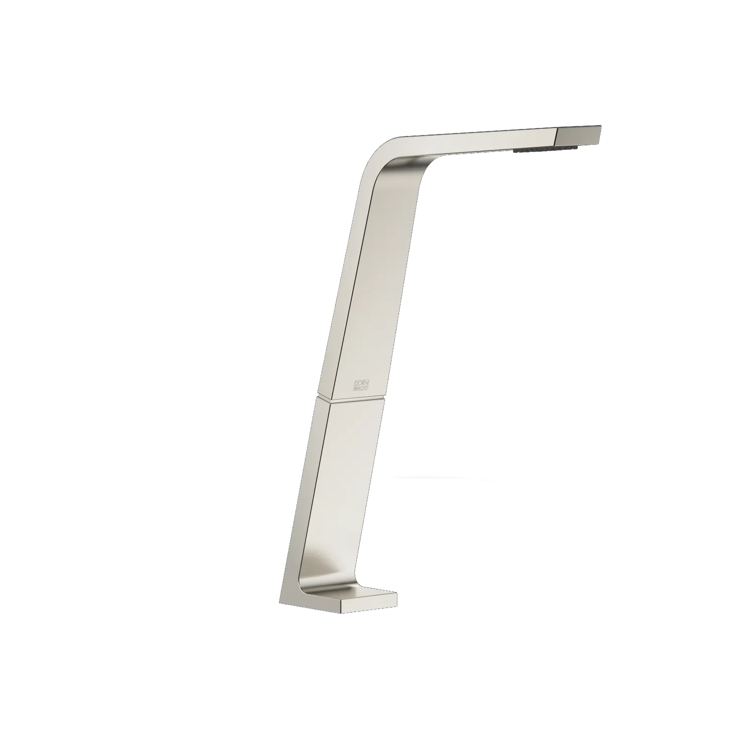 Dornbracht CL.1 Waschtisch-Stand-Auslauf Platin gebürstet, Ausladung 200 mm, Armaturenhöhe 343 mm, Bohrungsdurchmesser 35 mm, max. Durchfluss 4 l/min