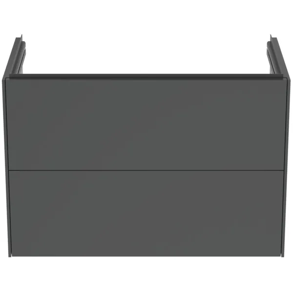 Ideal Standard Waschtischunterschrank „Conca“ 80 × 54,3 × 44 cm Anthrazit matt lackiert Ideal Standard Waschtischunterschrank „Conca“ 80 × 54,3 × 44 cm Anthrazit matt lackiert