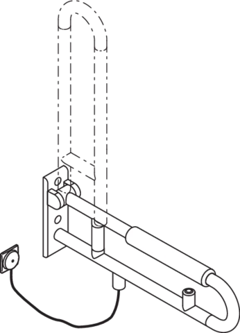 HEWI Stützklappgriff „Serie 801“