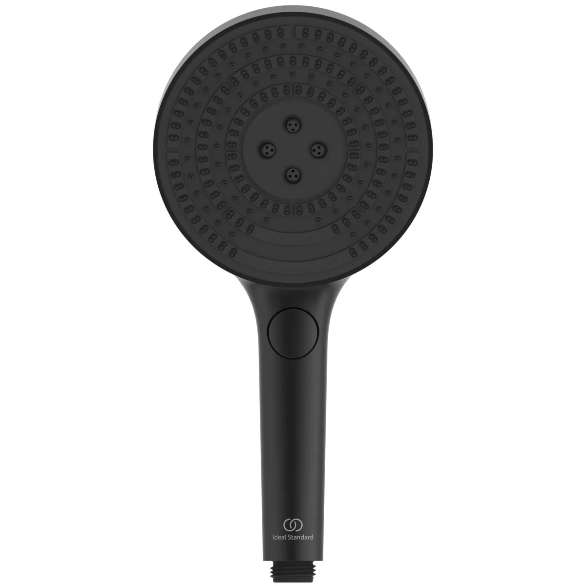 Ideal Standard Ceratherm Solos Duschsystem mit Brausethermostat, LED-Leuchtring Silk Black, 3-Funktion, Ø 330 mm, Wandaufputz, 12/8 l/min Durchfluss Ideal Standard Ceratherm Solos Duschsystem mit Brausethermostat, LED-Leuchtring Silk Black, 3-Funktion, Ø 330 mm, Wandaufputz, 12/8 l/min Durchfluss