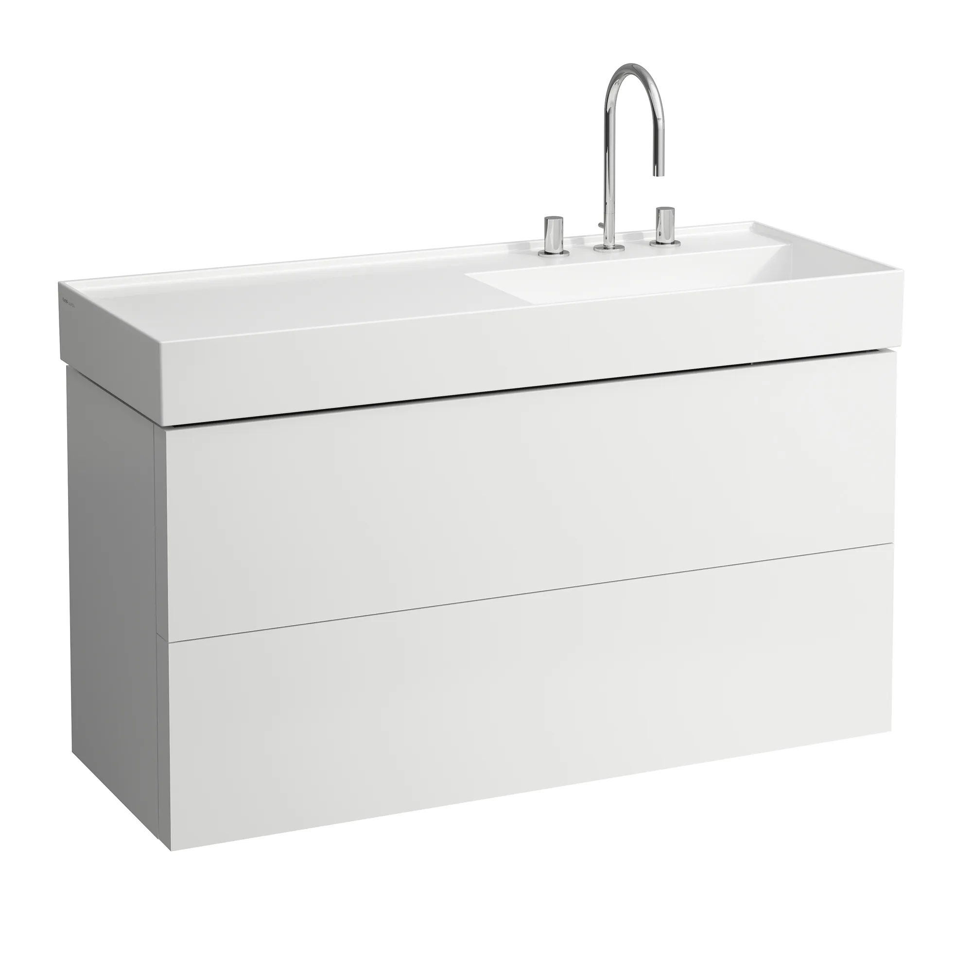 Laufen Waschtischunterbau „Kartell“ 450 × 600 × 1180 mm Weiß matt Laufen Waschtischunterbau „Kartell“ 450 × 600 × 1180 mm Weiß matt