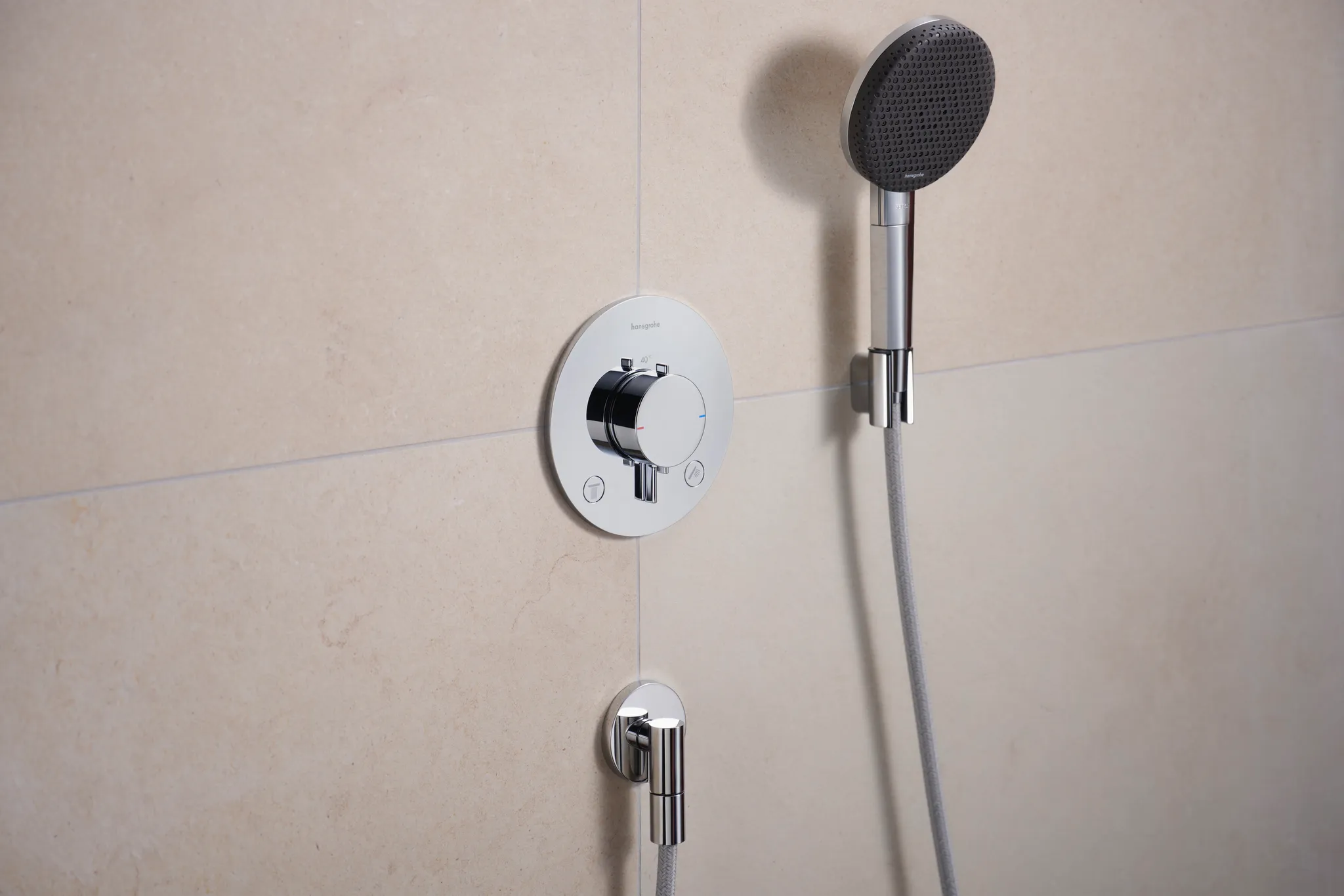 Hansgrohe Ecostat Comfort S Thermostat Unterputz für 2 Verbraucher Chrom Hansgrohe Ecostat Comfort S Thermostat Unterputz für 2 Verbraucher Chrom