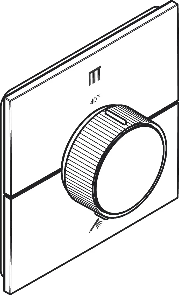 Hansgrohe AXOR ShowerSelect ID Thermostat Unterputz eckig Chrom, 2 Verbraucher, flache Rosette, einfache Installation Hansgrohe AXOR ShowerSelect ID Thermostat Unterputz eckig Chrom, 2 Verbraucher, flache Rosette, einfache Installation