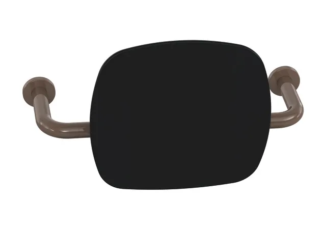 Rückenstütze BS Fb 90, WA 230mm Wandmontage reinweiß Rückenstütze BS Fb 90, WA 230mm Wandmontage reinweiß